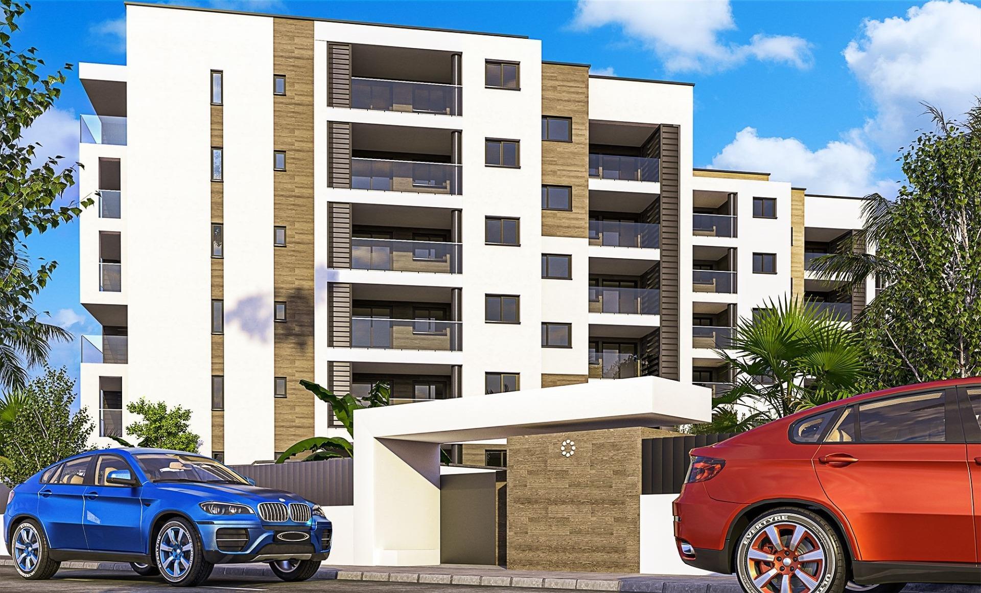 Apartamento de obra nueva con piscina privada en Mil Palmeras — 2 dorm. y 2 baños