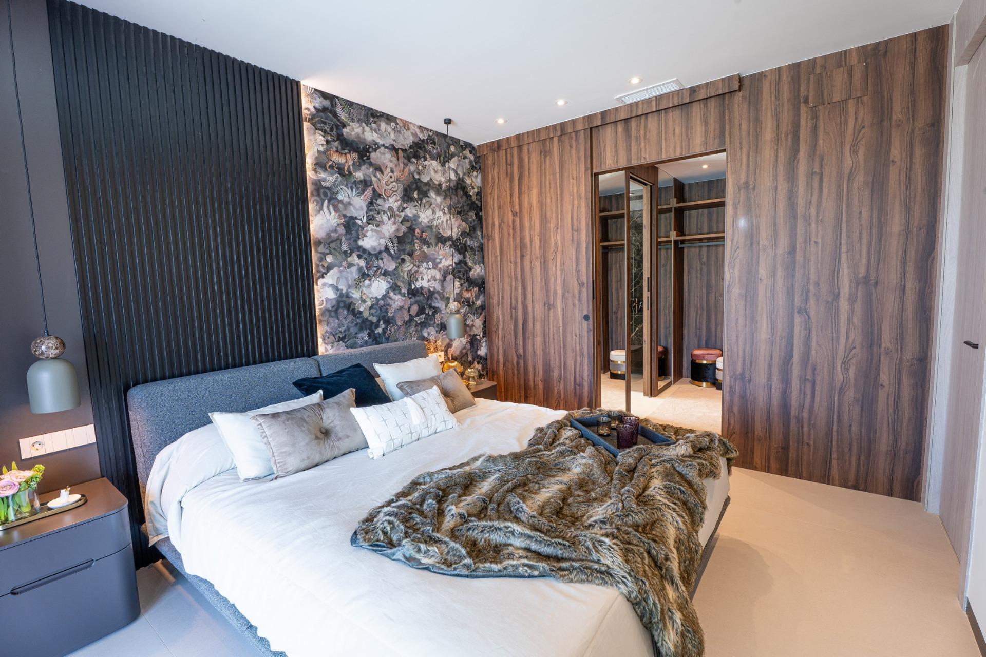 Villa de lujo en primera línea de golf en Algorfa — piscina infinity y 3 dorm.