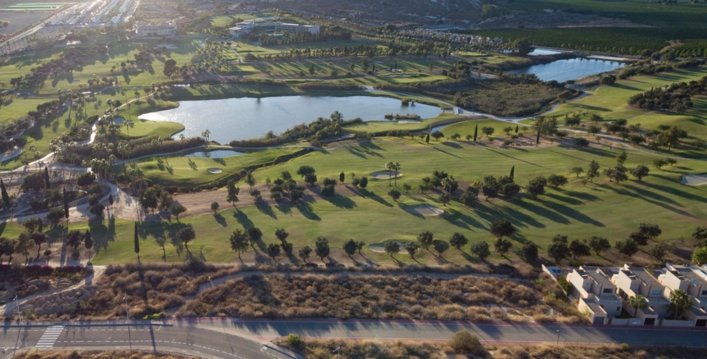 Villa de lujo en primera línea de golf en La Finca Resort — Piscina Infinity