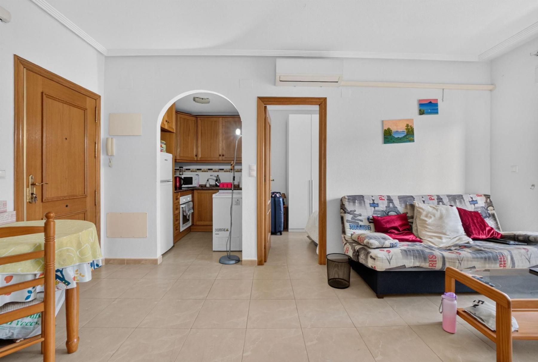 Ático con vistas al mar y solárium privado en Torreblanca — 2 dorm.