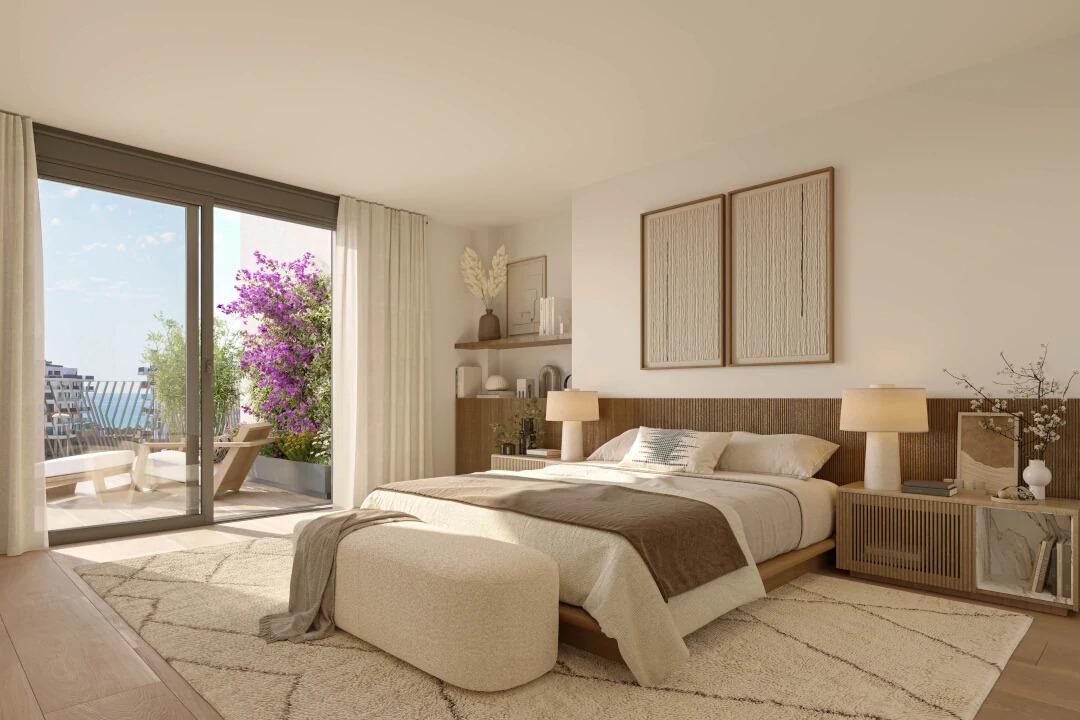 Apartamento de obra nueva con piscina privada en Villajoyosa — 200m del mar