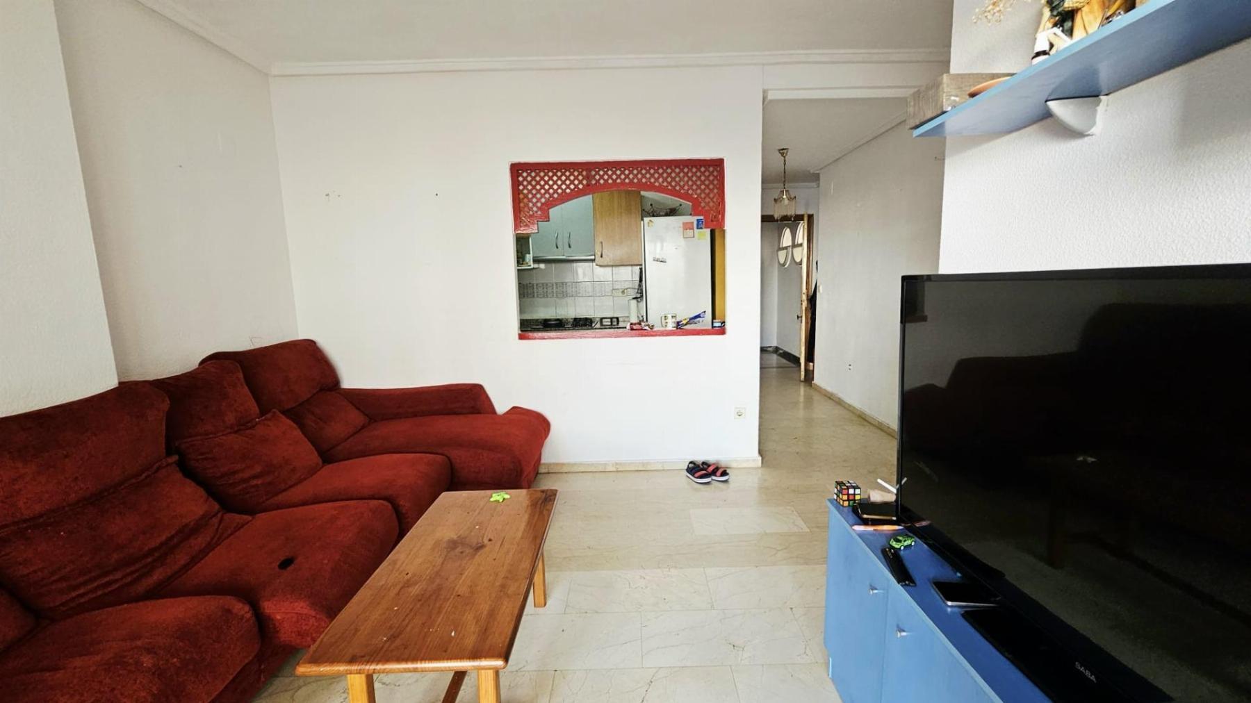 Apartamento a 50m de Playa de Los Locos con gran terraza — 2 dorm.
