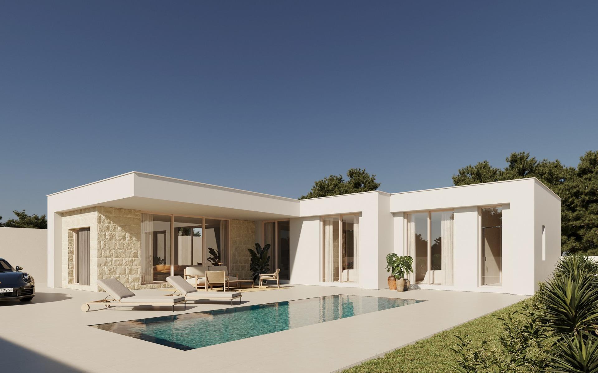 Villa de lujo en Polop Hills con piscina privada y 1.000m² de parcela — 4 dorm.