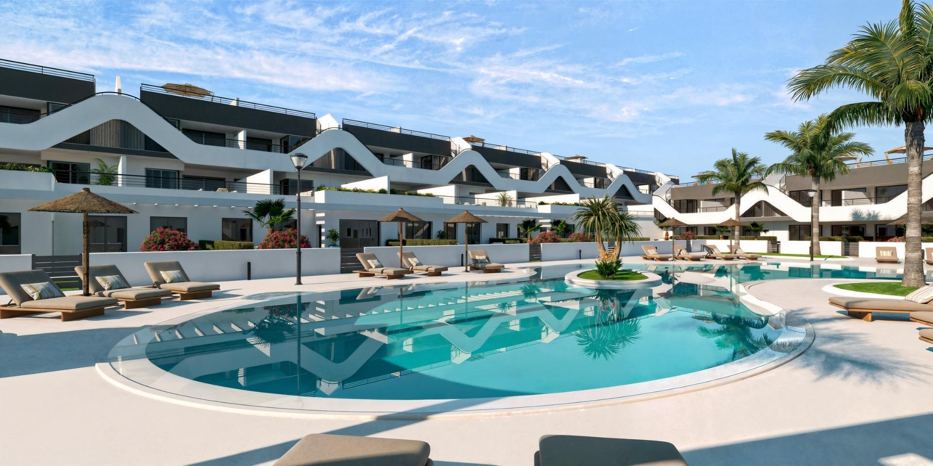 Appartement neuf à Alfaz del Pi avec piscine privée et 3 chambres spacieuses