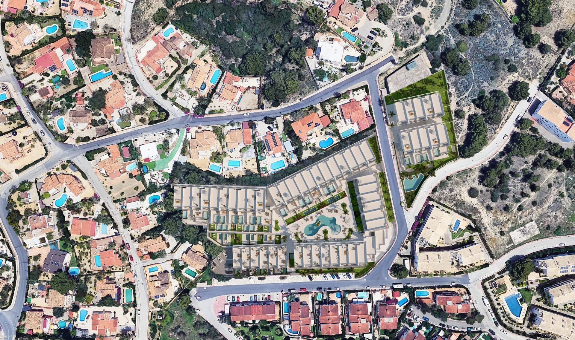 Appartement neuf à Alfaz del Pi avec piscine privée et 3 chambres spacieuses