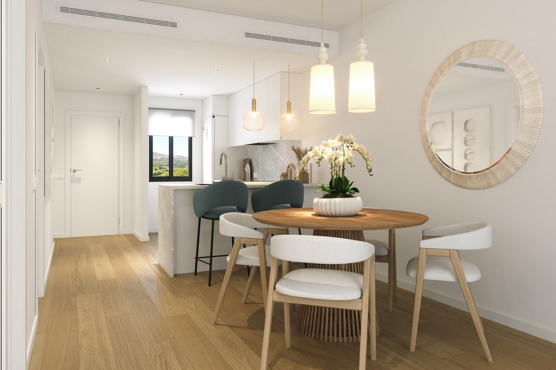 Appartement neuf à Alfaz del Pi avec piscine privée et 3 chambres spacieuses
