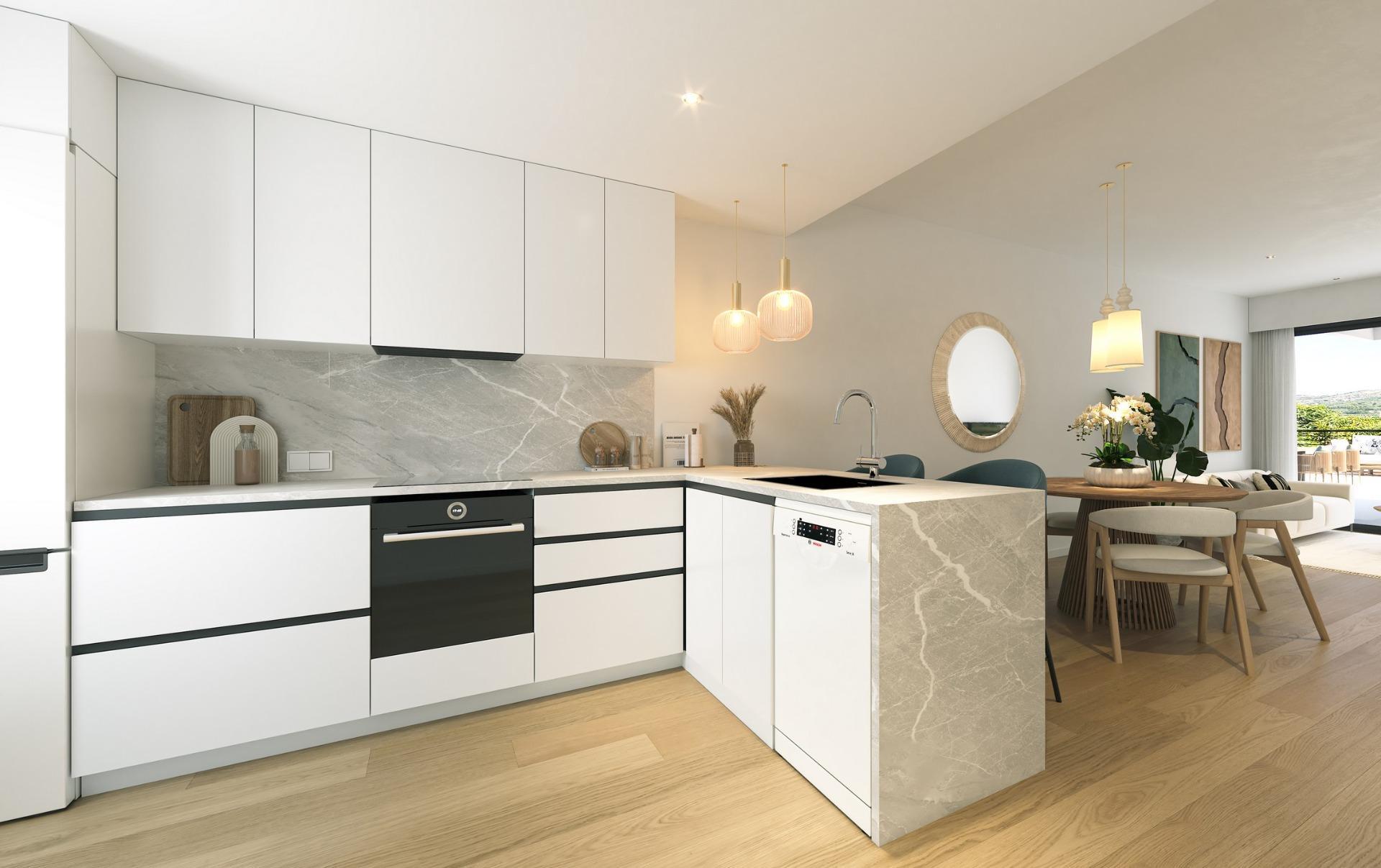 Appartement neuf à Alfaz del Pi avec piscine privée et 3 chambres spacieuses