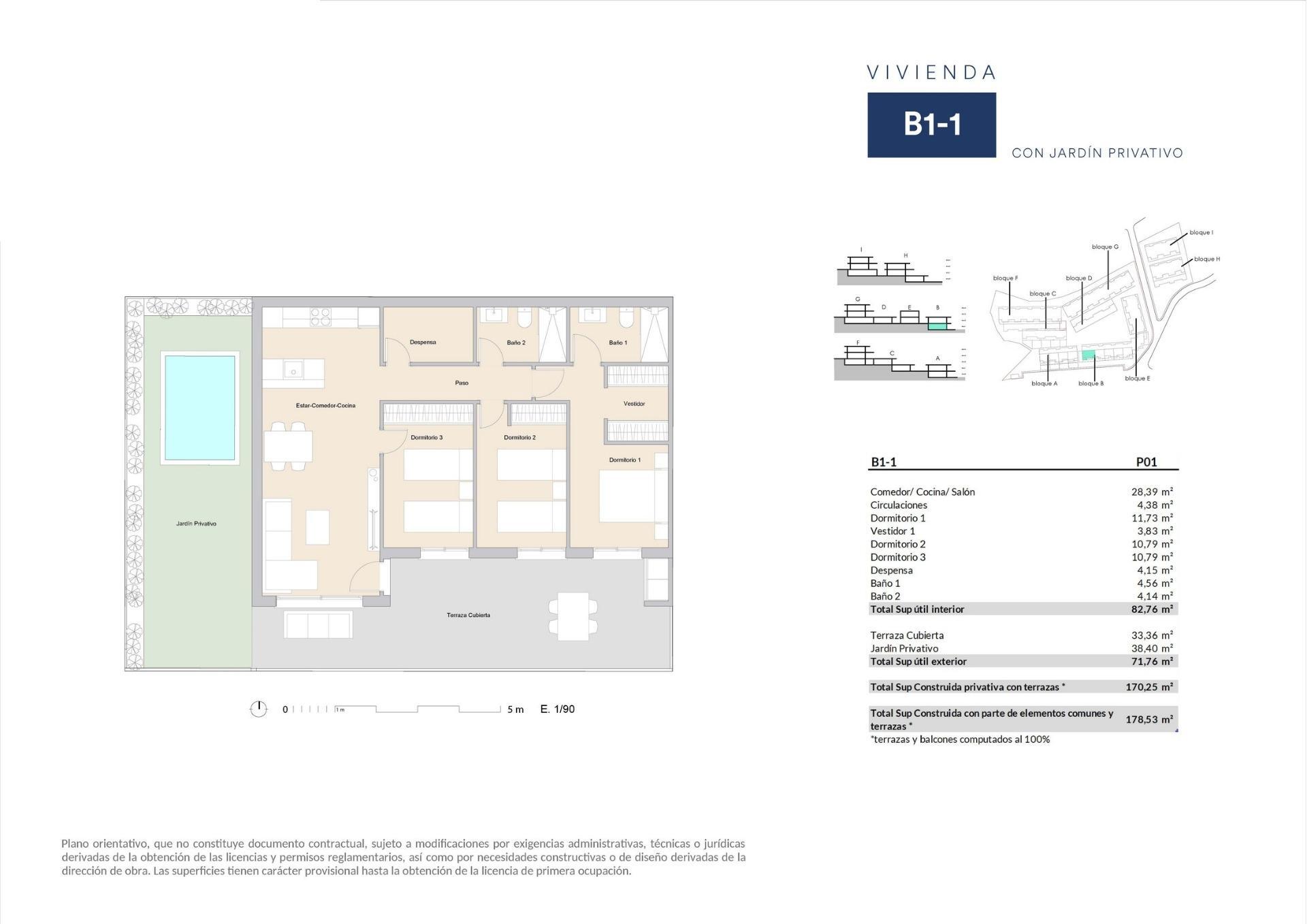 Appartement neuf à Alfaz del Pi avec piscine privée et 3 chambres spacieuses