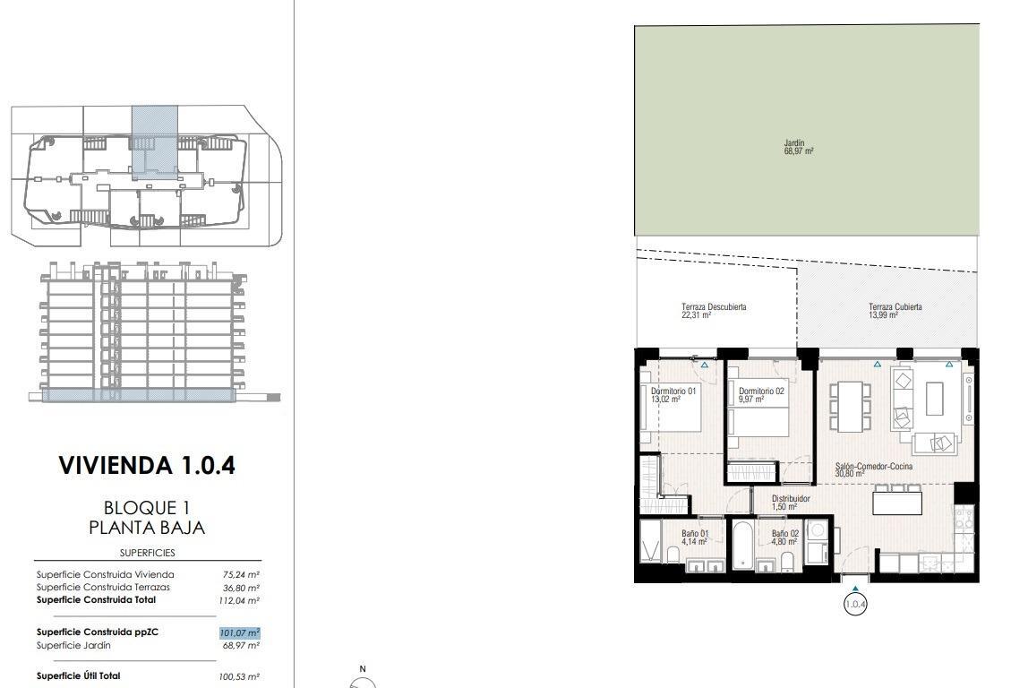 Apartamento de lujo con piscina privada en Villajoyosa — 2 dorm. a pasos del mar