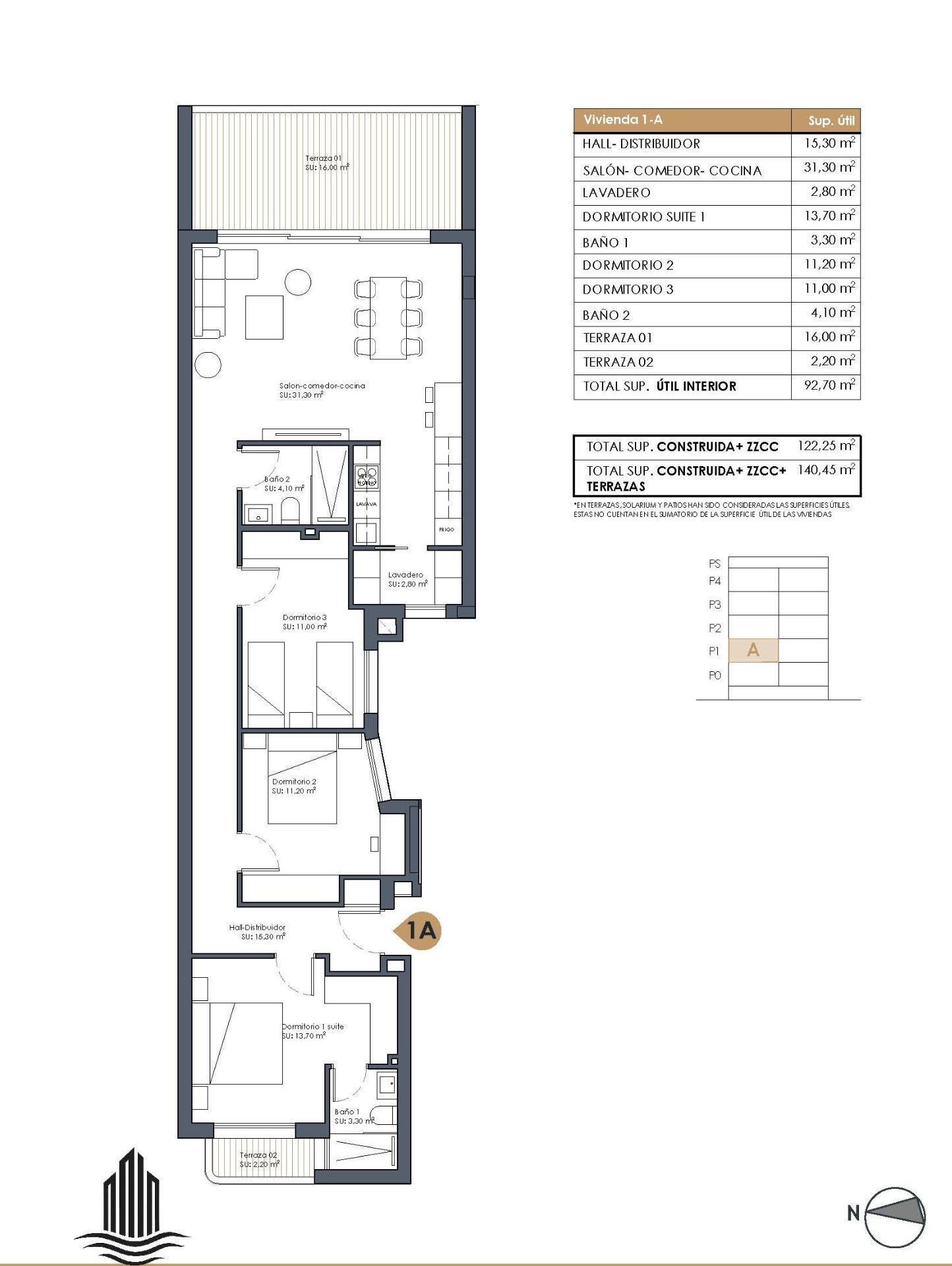 Apartamento en Guardamar del Segura