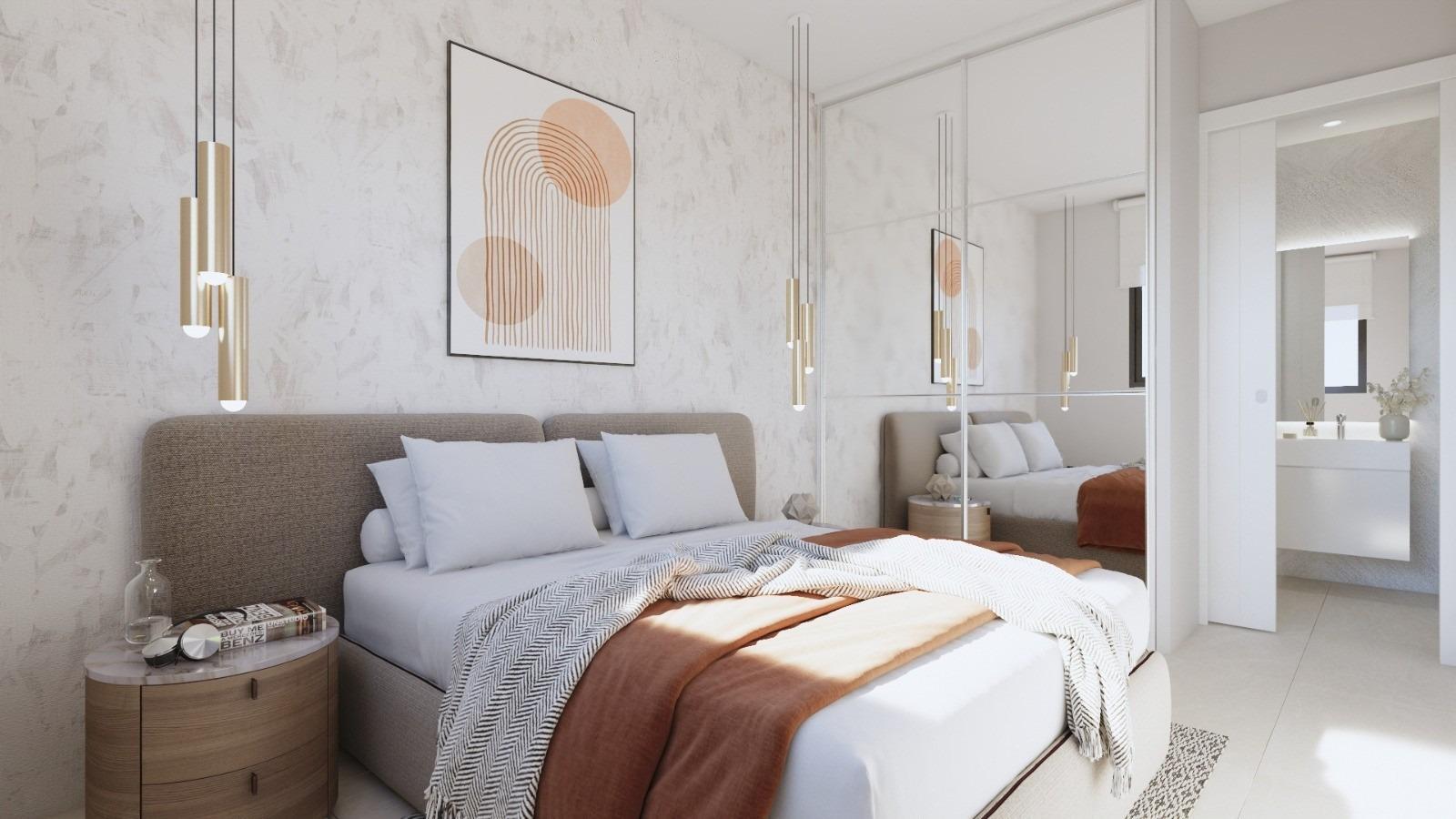 Apartamento de obra nueva con piscina privada y vistas al golf en Alhama de Murcia