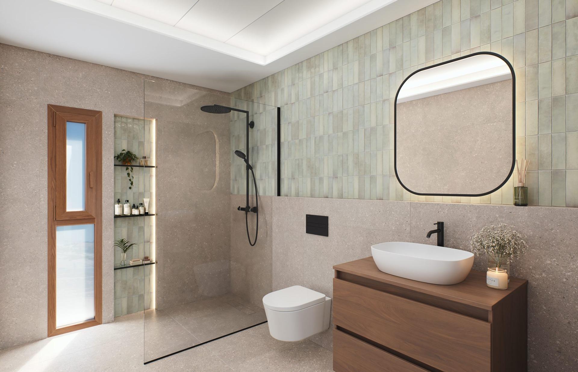 Vivienda de diseño con piscina privada en San Pedro del Pinatar — 3 dorm.
