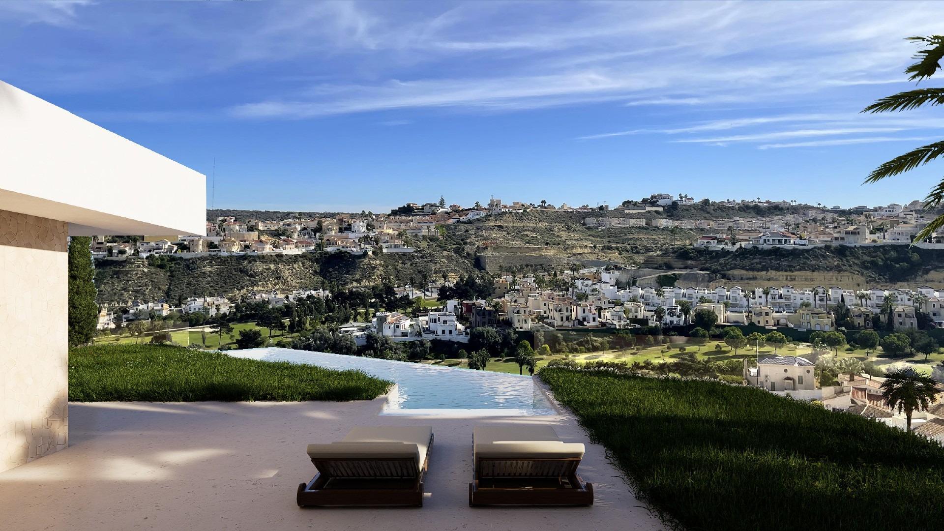 Villa de lujo junto a La Marquesa Golf en Rojales — 4 dorm. y piscina