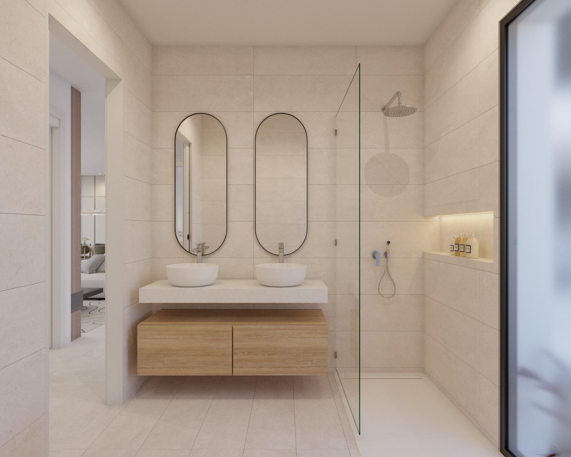 Villa de lujo en 1ª línea de golf en Fuente Álamo — 3 dorm. y piscina privada