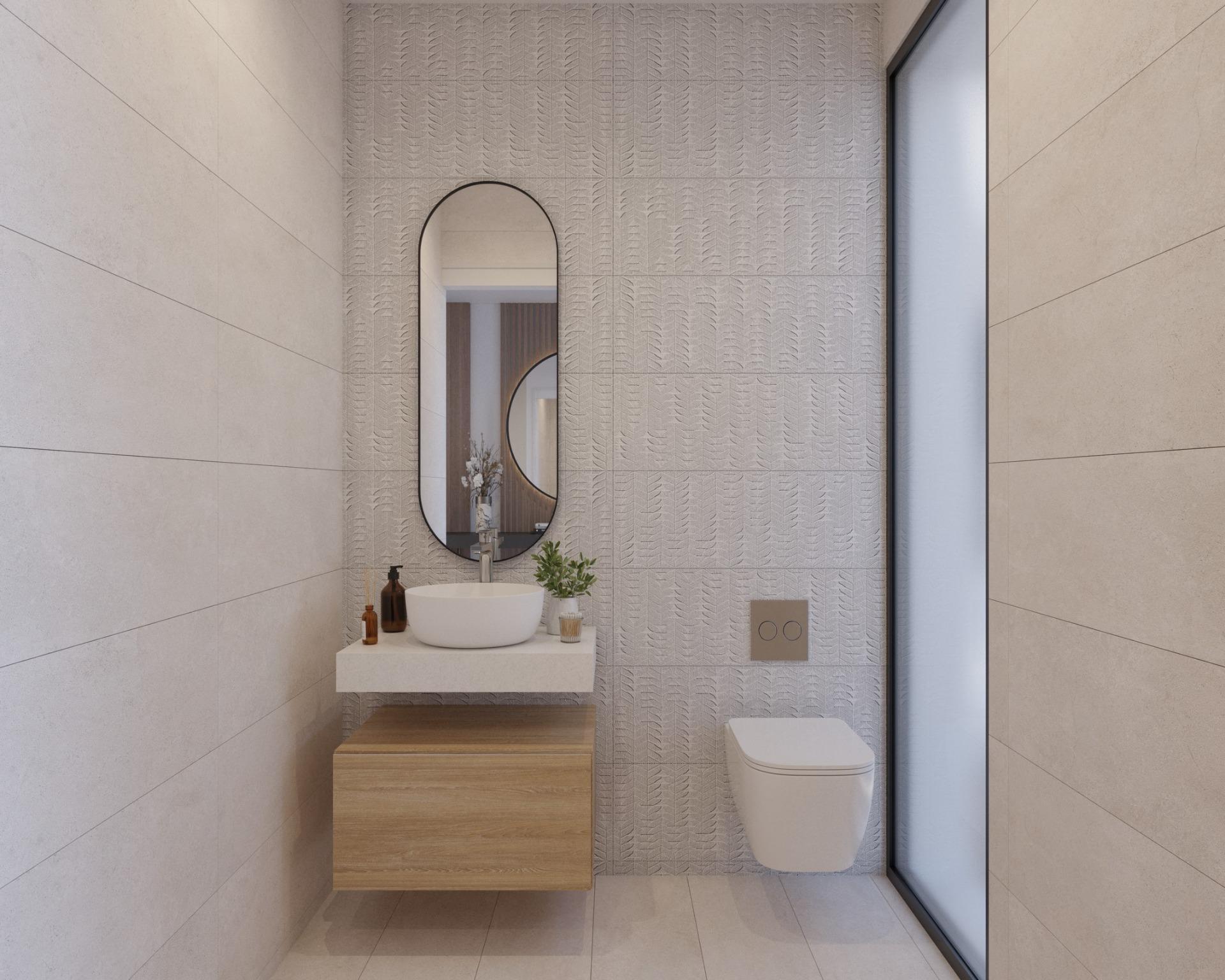Villa de lujo en 1ª línea de golf en Fuente Álamo — 3 dorm. y piscina privada