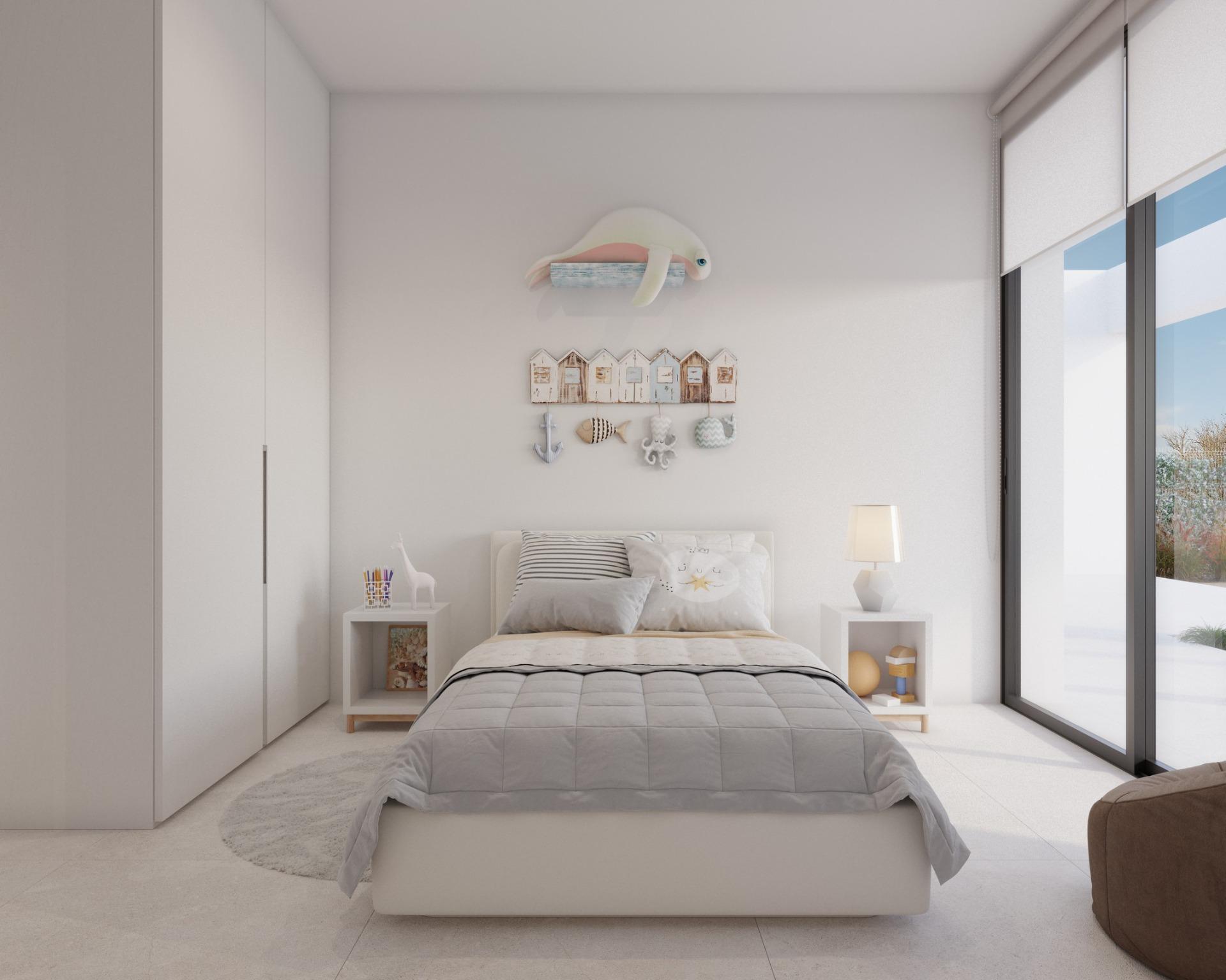 Villa de lujo en 1ª línea de golf en Fuente Álamo — 3 dorm. y piscina privada