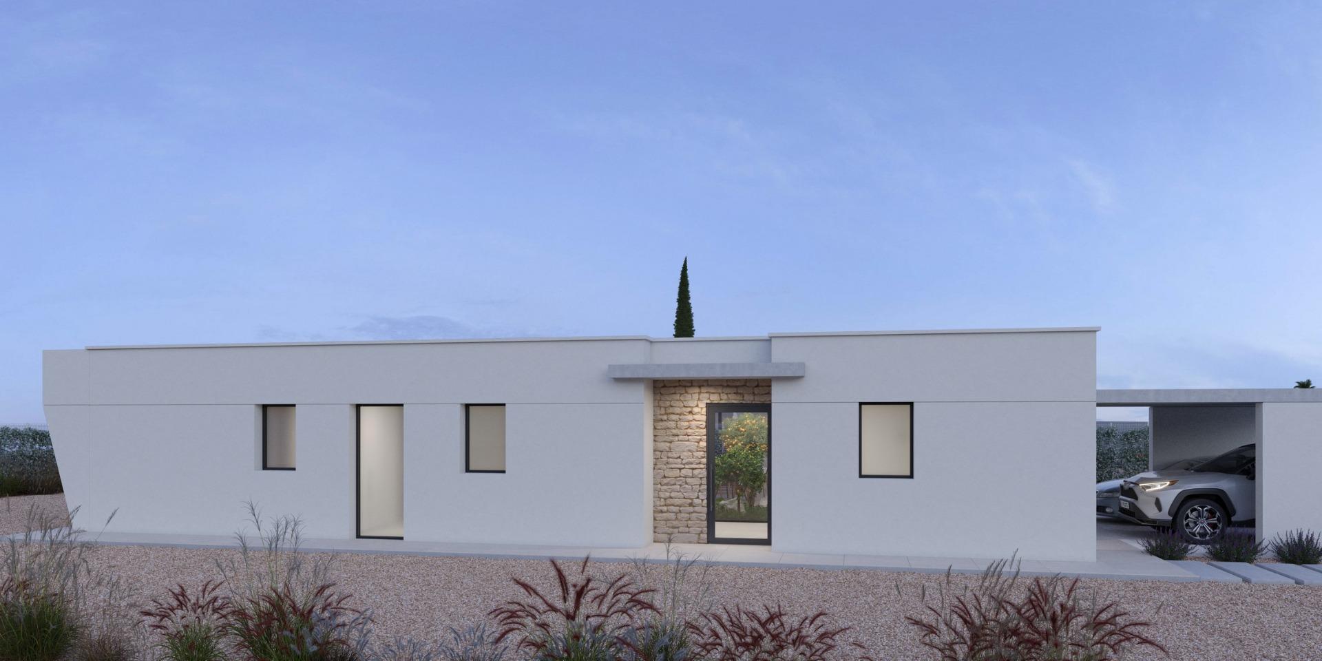 Villa de lujo en Hacienda del Álamo: 3 dorm, piscina y primera línea de golf