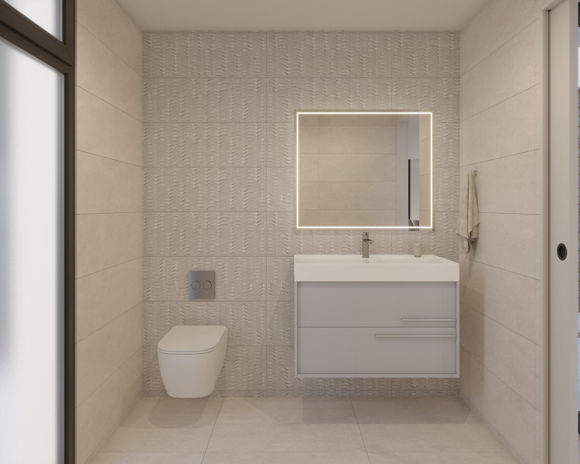 Villa de lujo en 1ª línea de golf en Fuente Álamo — 3 dorm. y piscina privada