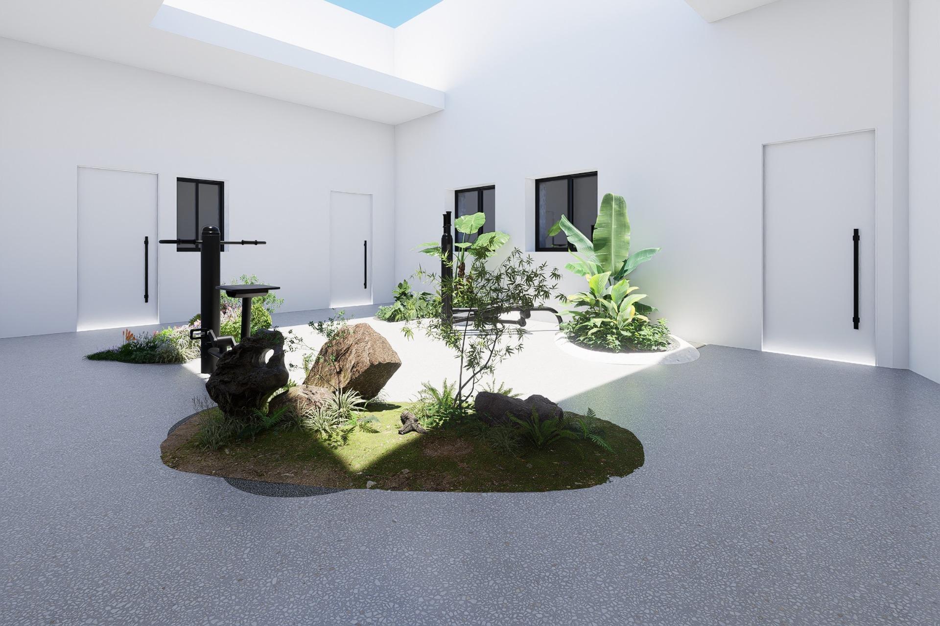 Ático de obra nueva con solárium privado en el centro de Torrevieja — 2 dorm.