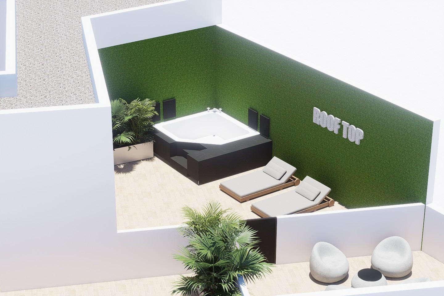 Obra nueva en el centro de Torrevieja — A 800m de Playa del Cura y solárium