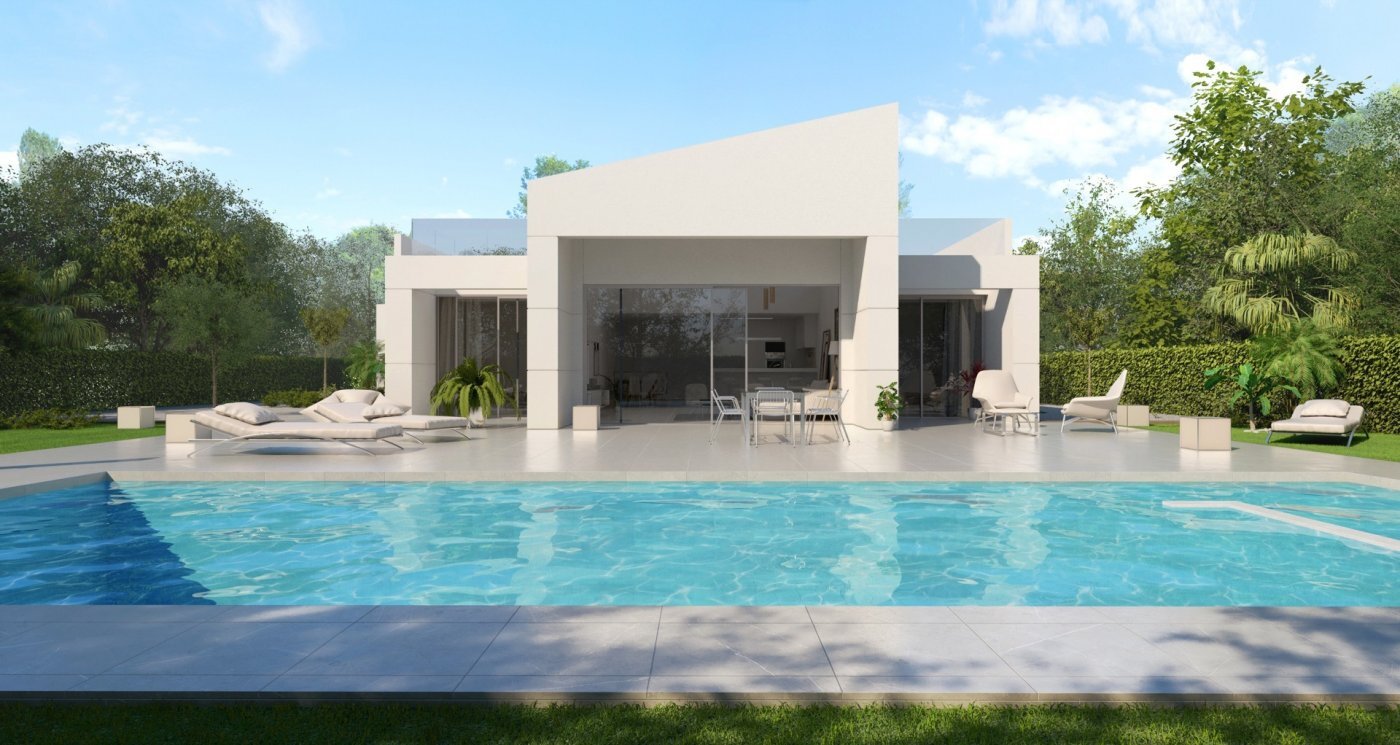 Villa de obra nueva en Altaona Golf con parcela de 1.000 m² y 4 dormitorios