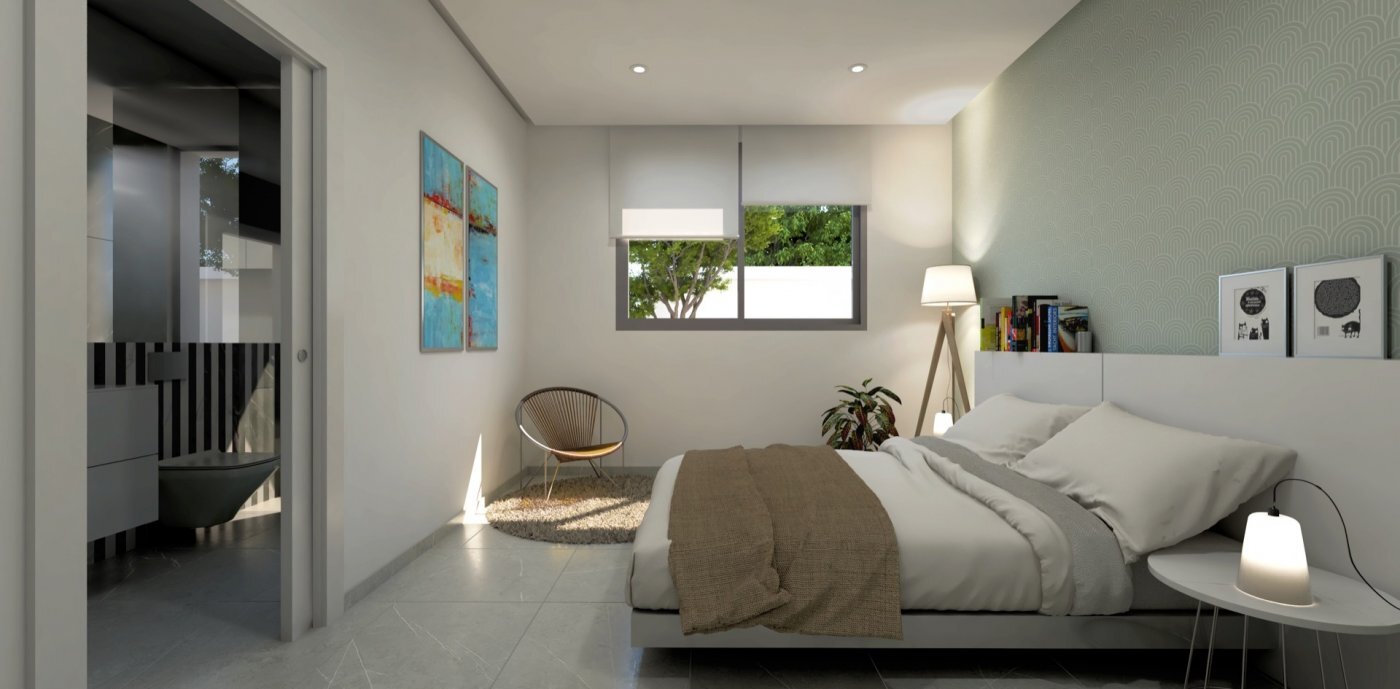 Villa de obra nueva en Altaona Golf con parcela de 1.000 m² y 4 dormitorios