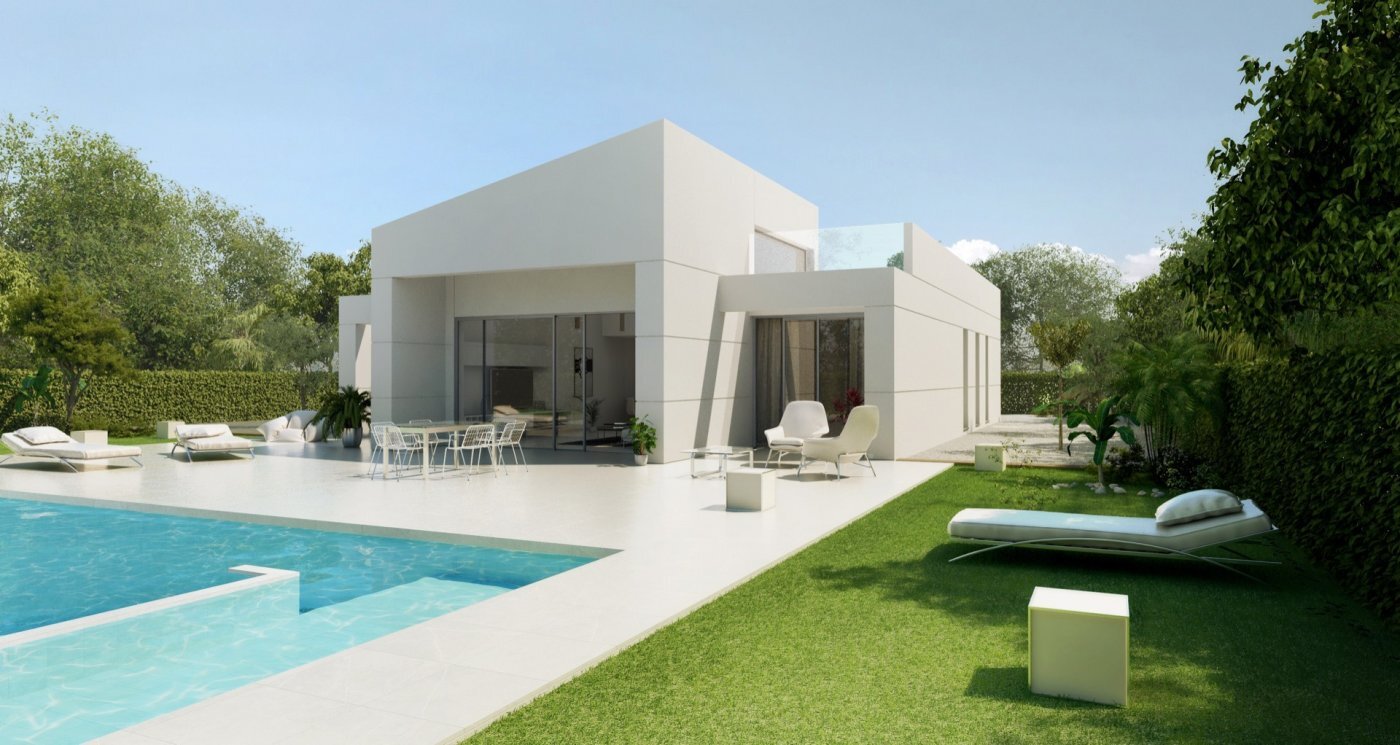 Villa de obra nueva en Altaona Golf con parcela de 1.000 m² y 4 dormitorios