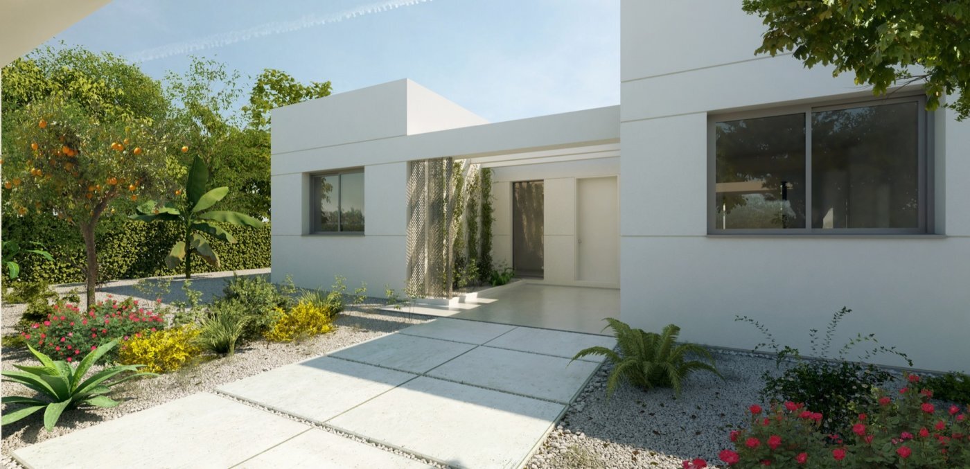 Villa de obra nueva en Altaona Golf con parcela de 1.000 m² y 4 dormitorios