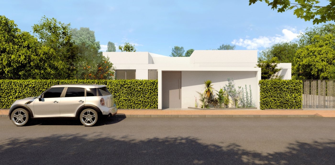 Villa de obra nueva en Altaona Golf con parcela de 1.000 m² y 4 dormitorios