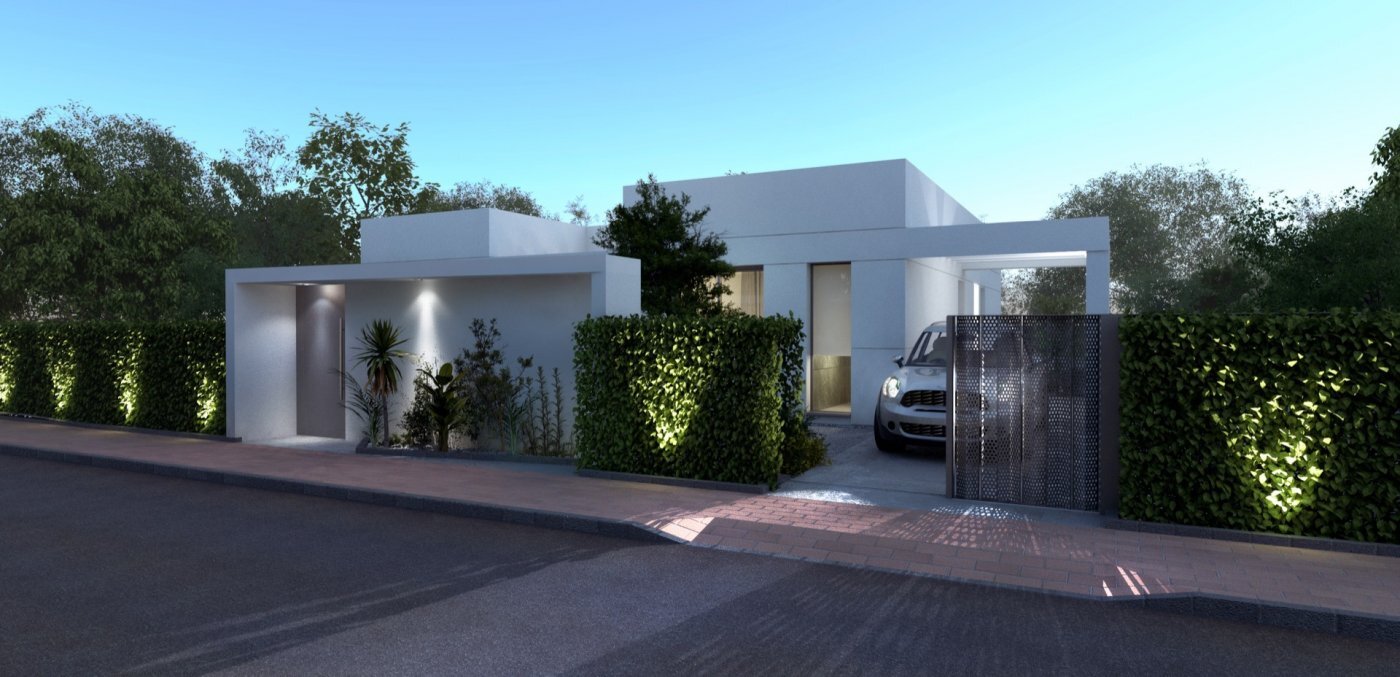 Villa de obra nueva en Altaona Golf con parcela de 1.000 m² y 4 dormitorios