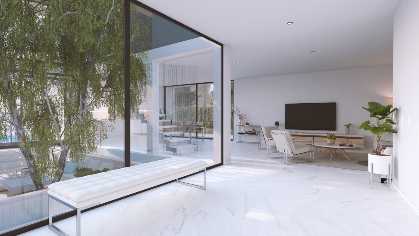 Villa de lujo con piscina privada en Altaona Golf Resort — 4 dorm. y 1000m² parcela