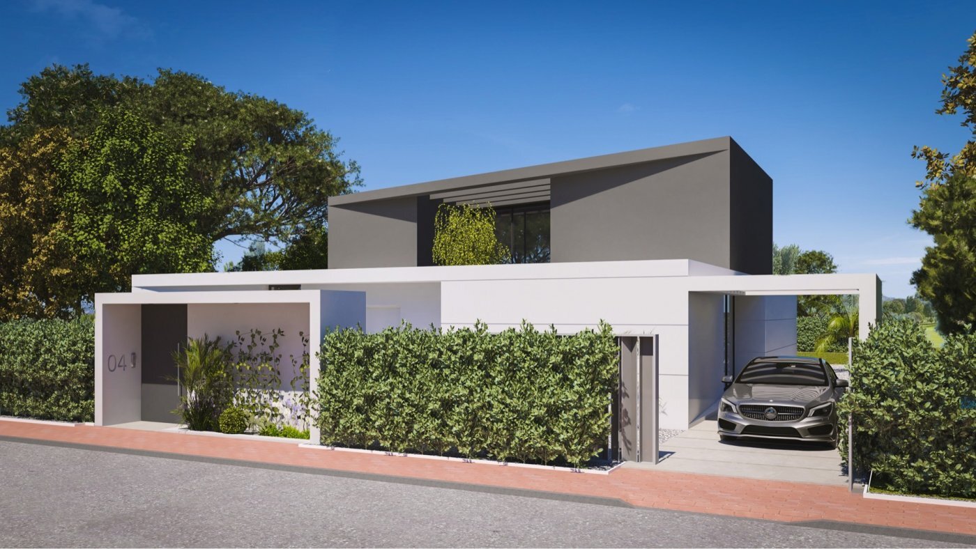 Villa de lujo con piscina privada en Altaona Golf Resort — 4 dorm. y 1000m² parcela