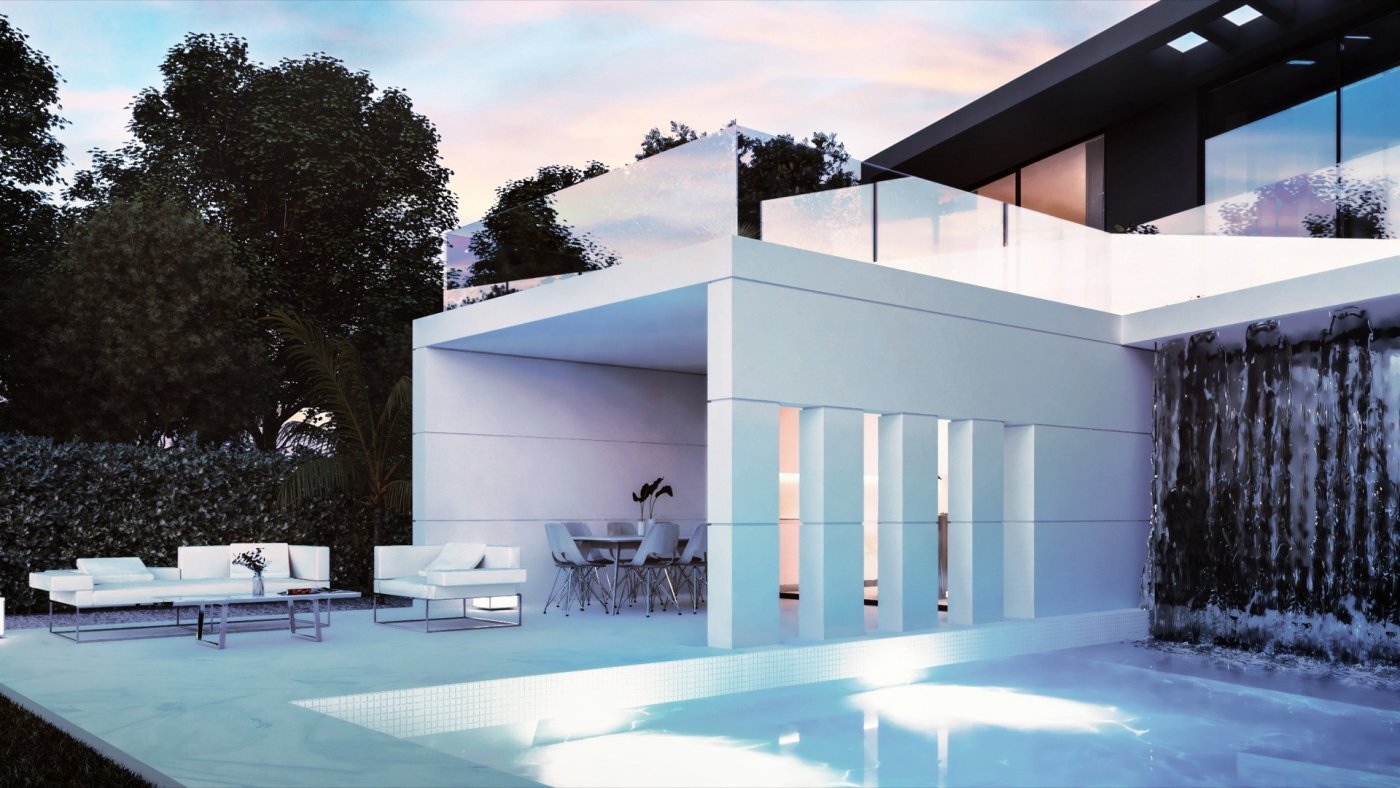 Villa de lujo con piscina privada en Altaona Golf Resort — 4 dorm. y 1000m² parcela
