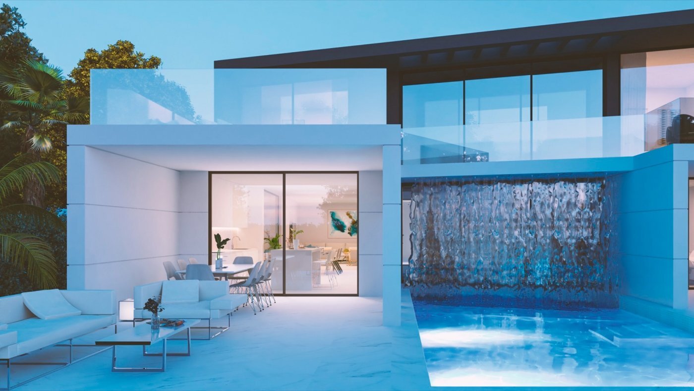Villa de lujo con piscina privada en Altaona Golf Resort — 4 dorm. y 1000m² parcela