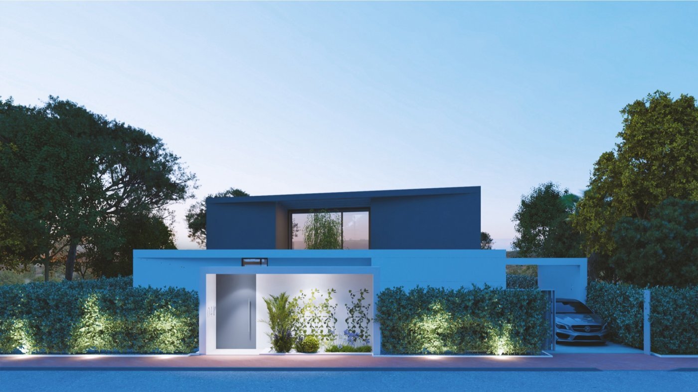 Villa de lujo con piscina privada en Altaona Golf Resort — 4 dorm. y 1000m² parcela