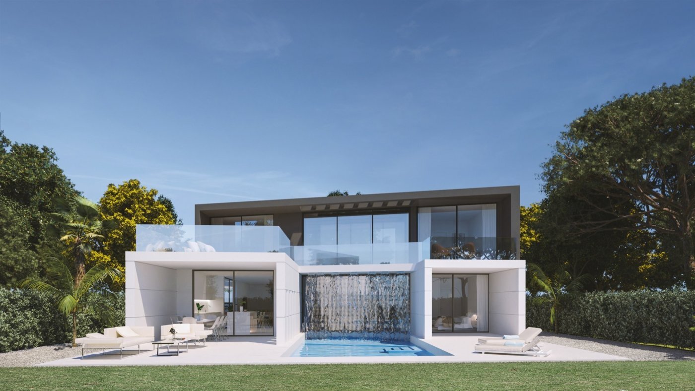 Villa de lujo con piscina privada en Altaona Golf Resort — 4 dorm. y 1000m² parcela