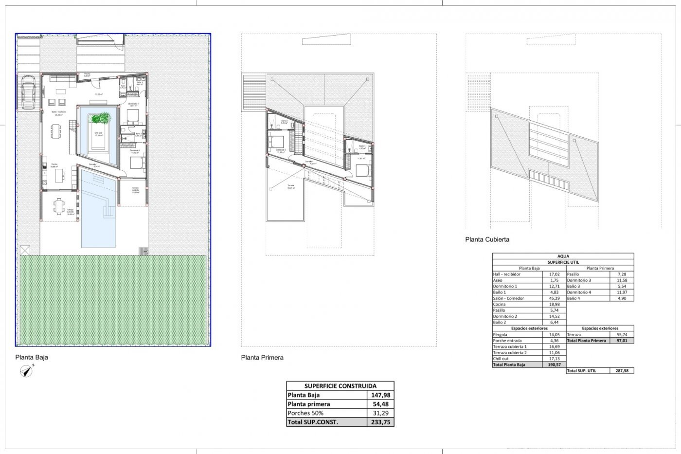 Villa de lujo con piscina privada en Altaona Golf Resort — 4 dorm. y 1000m² parcela