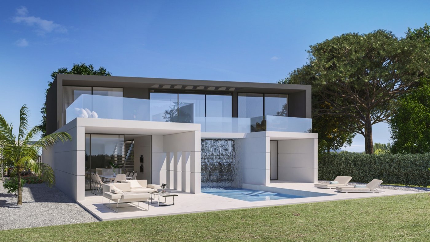 Villa de lujo con piscina privada en Altaona Golf Resort — 4 dorm. y 1000m² parcela