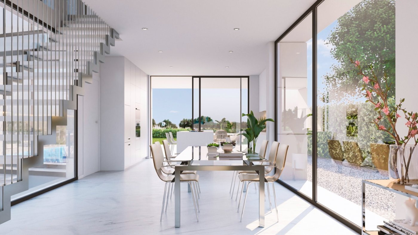 Villa de lujo con piscina privada en Altaona Golf Resort — 4 dorm. y 1000m² parcela