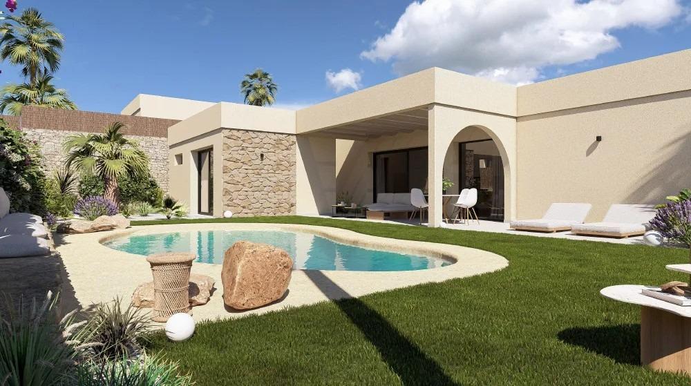 Villa de obra nueva en Altaona Golf: 3 dorm, piscina privada y diseño vanguardista