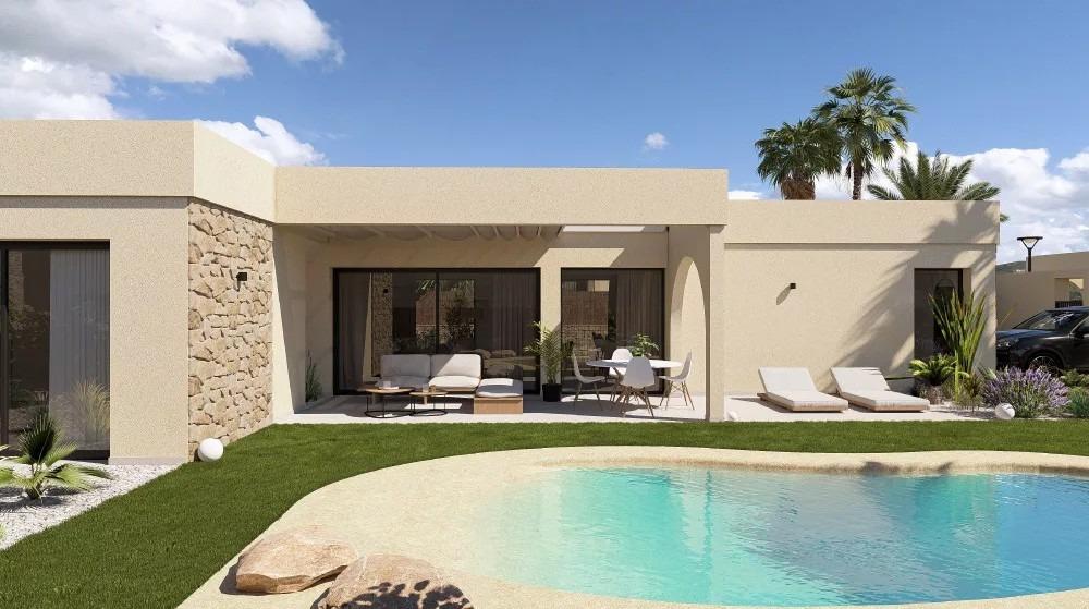 Villa de obra nueva en Altaona Golf: 3 dorm, piscina privada y diseño vanguardista