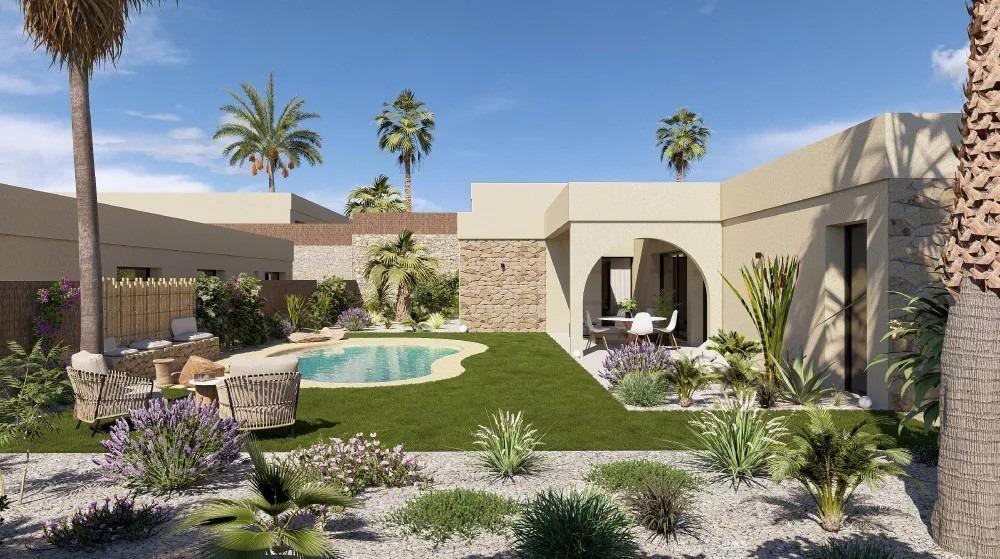 Villa de obra nueva en Altaona Golf: 3 dorm, piscina privada y diseño vanguardista