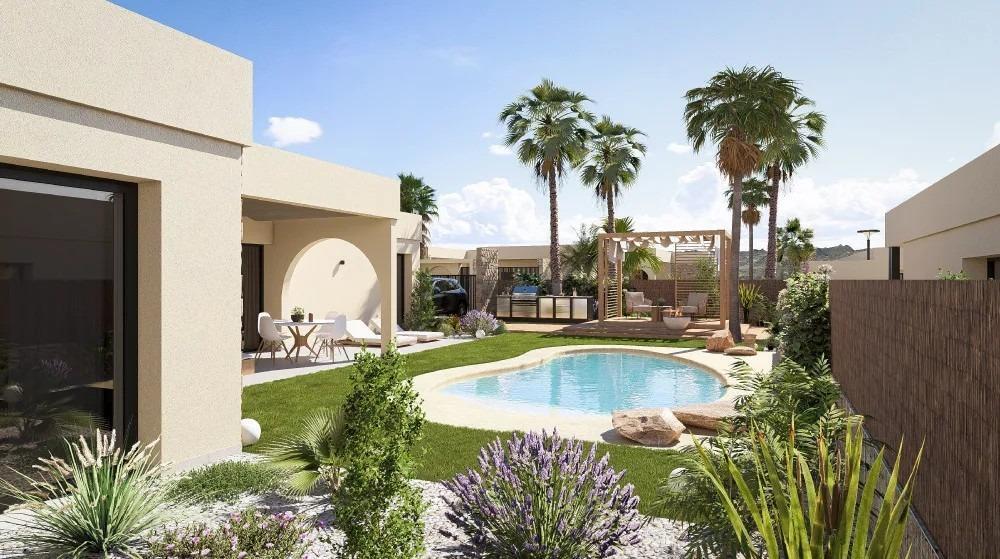 Villa de obra nueva en Altaona Golf: 3 dorm, piscina privada y diseño vanguardista
