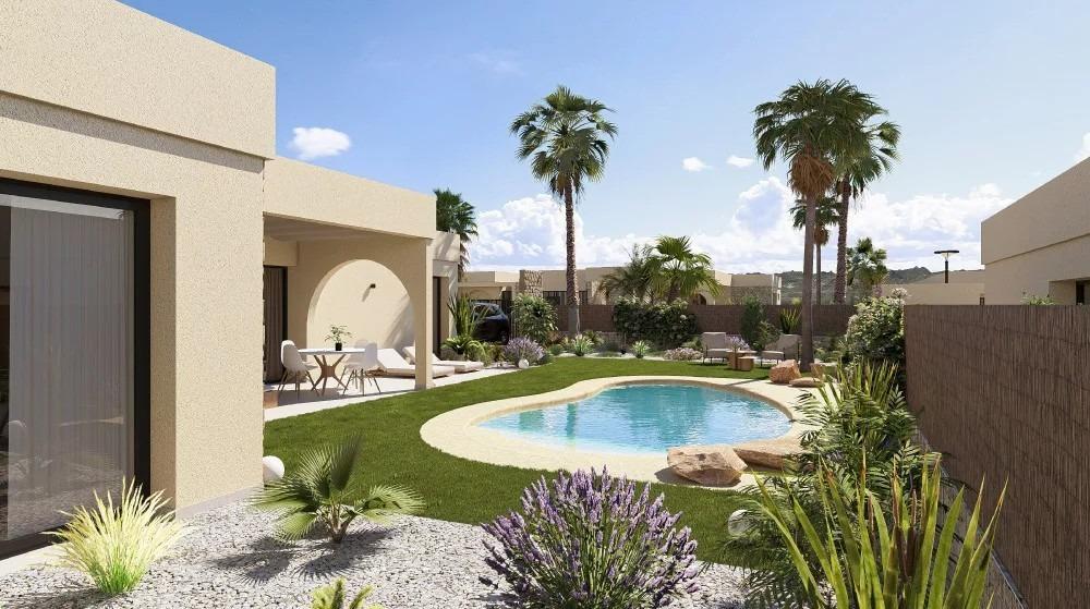 Villa de obra nueva en Altaona Golf: 3 dorm, piscina privada y diseño vanguardista