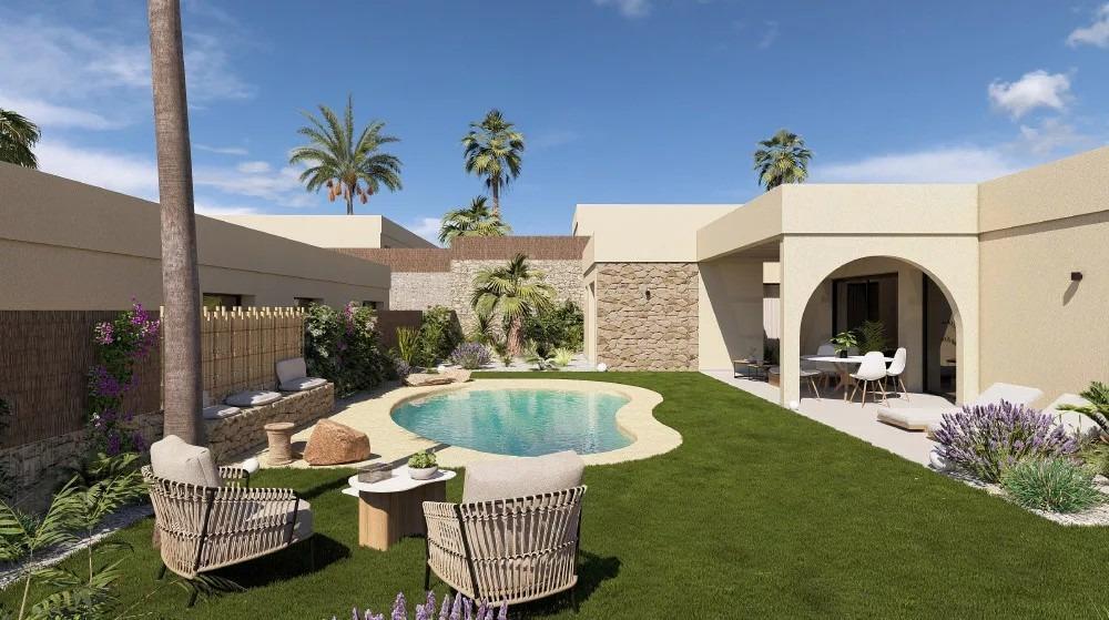 Villa de obra nueva en Altaona Golf: 3 dorm, piscina privada y diseño vanguardista