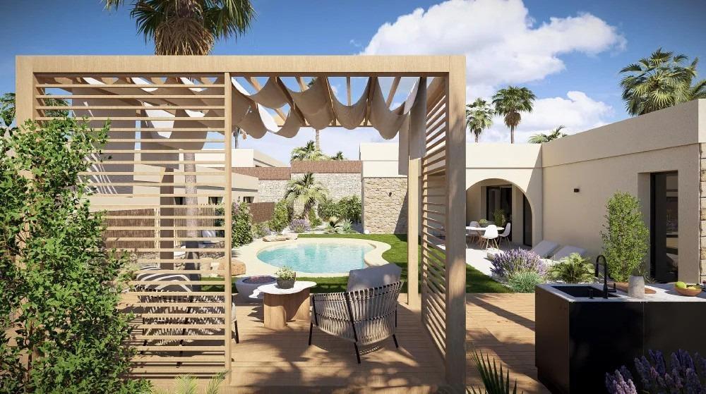 Villa de obra nueva en Altaona Golf: 3 dorm, piscina privada y diseño vanguardista