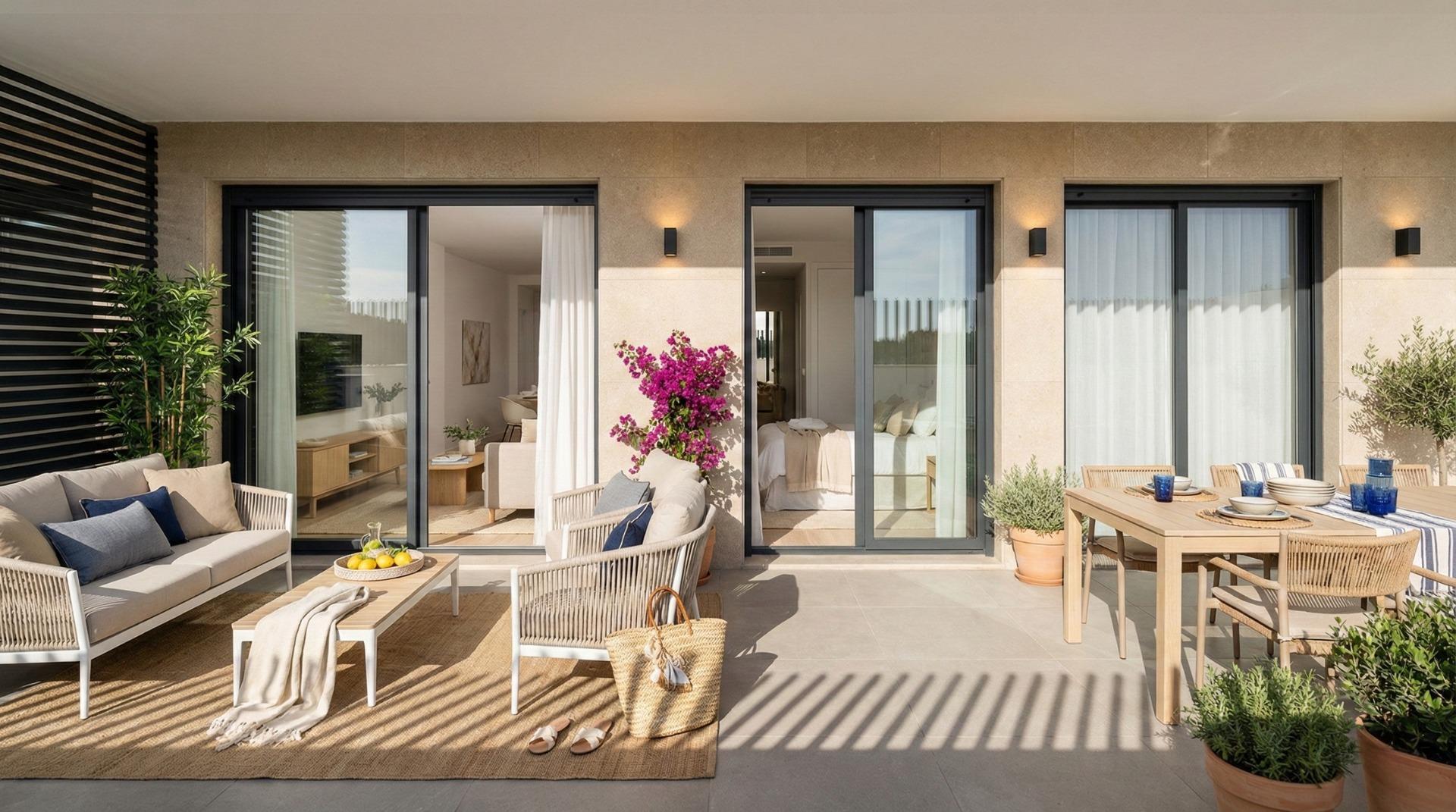 Apartamento de obra nueva en Benijófar con piscina privada y diseño boutique