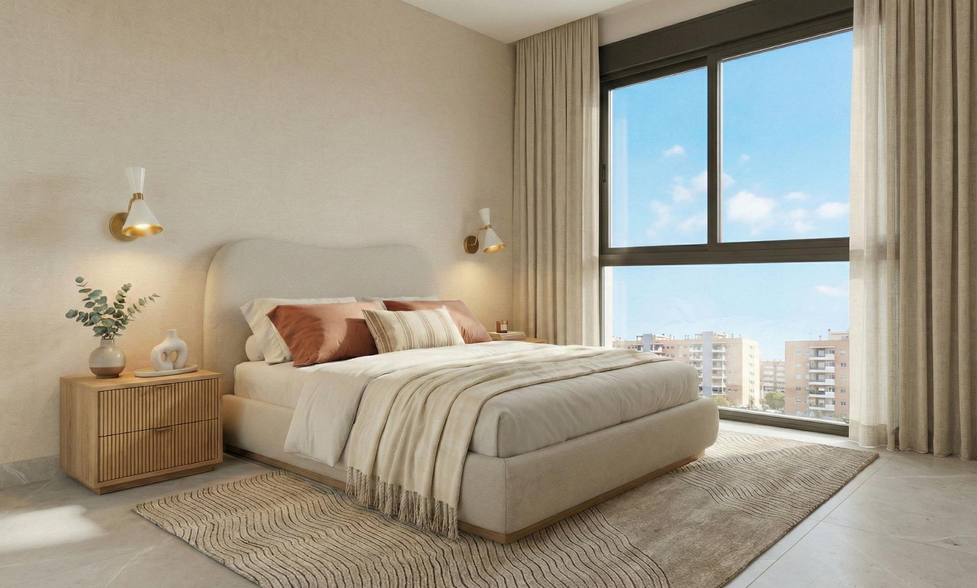 Apartamento de obra nueva en Benijófar con piscina privada y 3 dormitorios