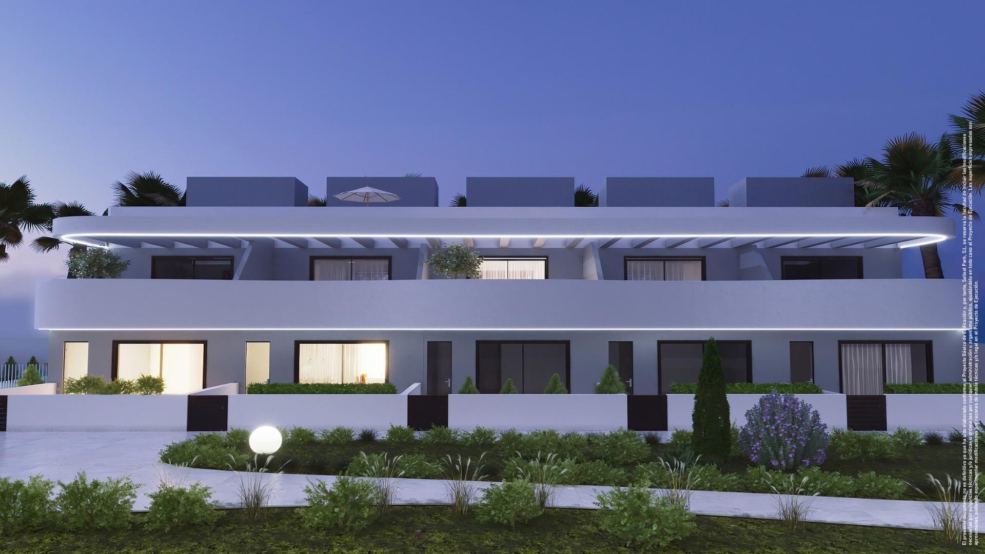 Piso de obra nueva con piscina privada en El Raso, Guardamar — 3 dorm.
