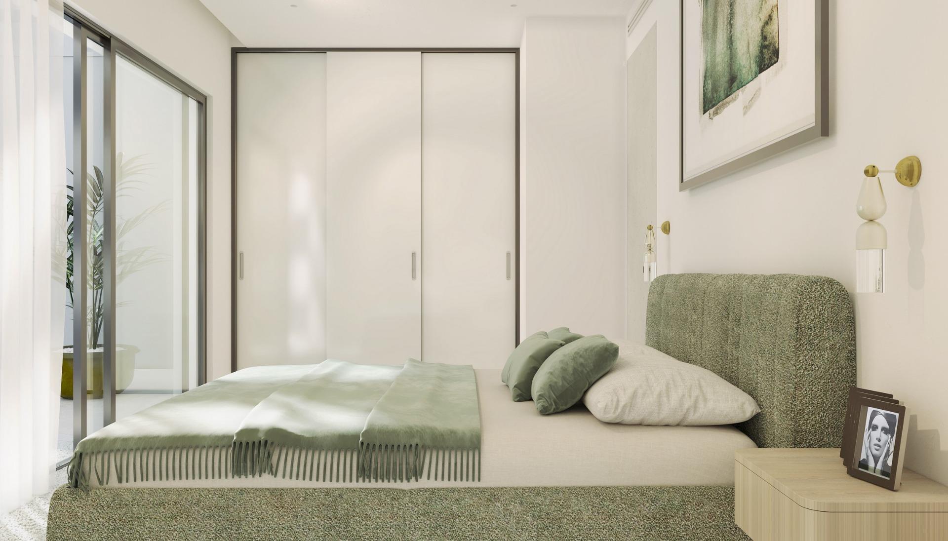 Piso de obra nueva con piscina privada en El Raso, Guardamar — 3 dorm.